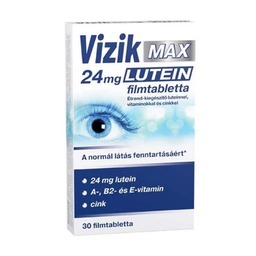 Vizik MAX lutein 24mg filmtabletta 30x