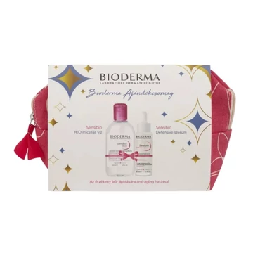 Bioderma Sensibio karácsonyi csomag (pink) 2023  250ml+30ml