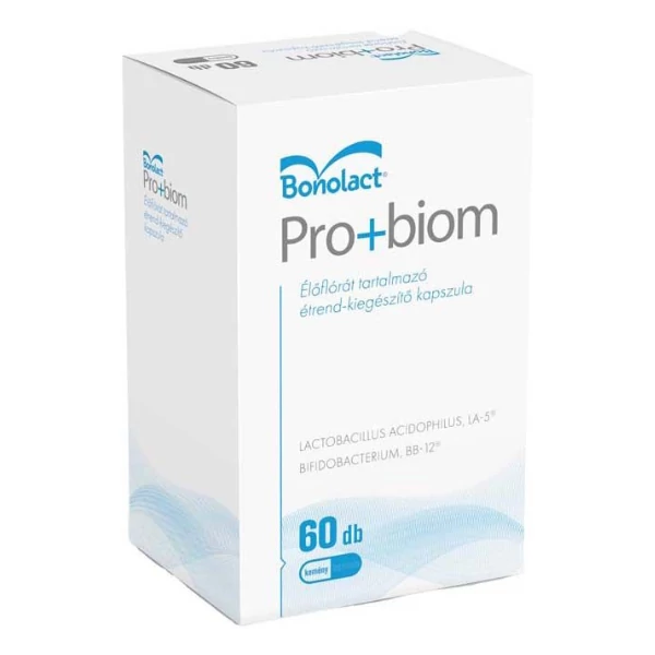 Bonolact Pro+Biom étrendkiegészítő kapszula 60x